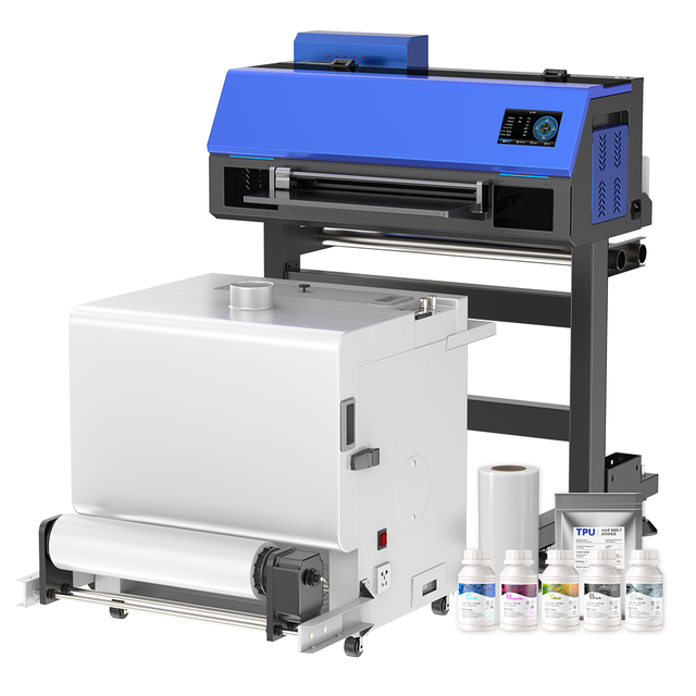 NEW 330mm Dtf Printer Heat Transfer Pet Film t Shirt Textile Printing Machine Flatbed A3 Dtf Printer with Shaker and Dryer Dual