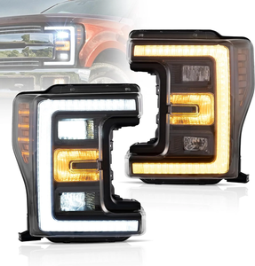 Faros delanteros <span class=keywords><strong>LED</strong></span> FLYFISHP para Ford F250 Super Duty 2017-2019 Cuarta generación Todos los modelos