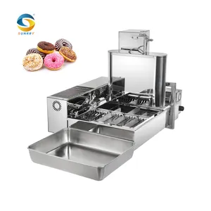Automatic Doughnut Maker Machine Snack Equipment Mini Donut Balls Fryer Machines To Make Donuts