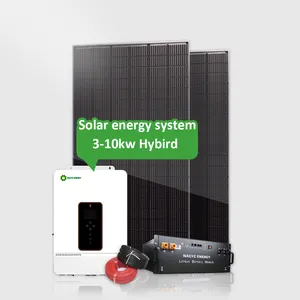 Germany Warehouse Hot Selling Natural Green Energy 5000 kw solar system 12kwh solar system Sun Power Solar Electric