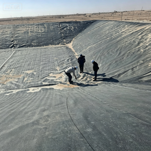 Großflächige Geomembran-Abdichtungsauskleidung für Fischzuchtteiche, Deponieabdeckungen, Bergbau-Entwässerungsstellen, Staudammabdichtungen - Product Image 5