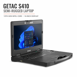 Getac S410 14-Inch Semi-Rugged <b>Laptop</b> 13th Gen Core I7 12-Core 11 Pro IP53 MIL-STD-810H 3-Year Warranty Iris High-Performance In - Product Image 3