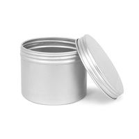 Boîtes de conserve en aluminium de qualité alimentaire 120G, récipients de stockage en métal hermétiques pour tabac, épices
