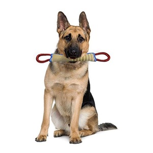 Jouet de dressage pour <span class=keywords><strong>chien</strong></span> en coton et lin, coussin à mâcher pour <span class=keywords><strong>le</strong></span> jeu d'apport et la dentition, pour les Berger Allemands et les Mastiffs - Product Image 5