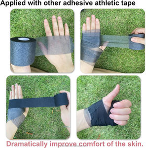 Cinta de Espuma Premium <span class=keywords><strong>para</strong></span> Pre-Entorchamiento, Opciones de Colores, Logotipo Personalizado, Forro de Cinta Atlética, Suministro a Granel de Fábrica - Product Image 3