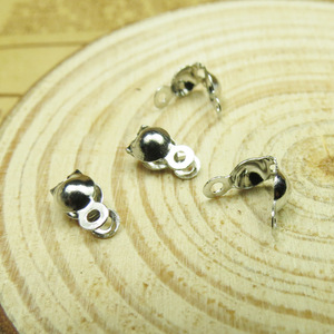 Hebillas de cobre para joyería de 3.2mm, 3.4mm, 3.6mm, 4mm, chapadas en plata y oro, cierres y ganchos para accesorios de fabricación de joyería DIY. - Product Image 1