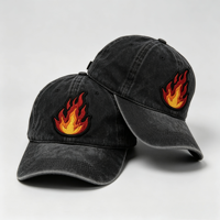 Gorra de Béisbol Estilo Dad Cap, Vintage, Premium, de 6 Paneles, Sin Estructura, con Bordado Personalizado, al Por Mayor y de Alta Calidad