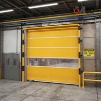 Portes à enroulement automatiques CUTEDOOR QF-1 pour entrepôt, à action rapide, en PVC, haute vitesse, étanches, design industriel 1