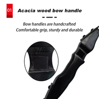 Ensemble arc et flèches de chasse en fibre de verre haute résistance 30-40lbs, conception à tirage droit, pour débutants