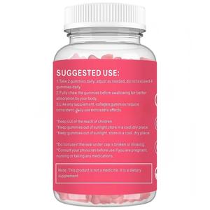 Bonbons gélifiés au collagène végétalien en marque propre avec biotine |   Soutien des cheveux et des ongles et éclaircissement de la peau - Product Image 5