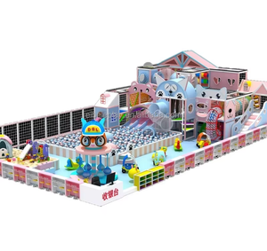 Eibele Mejor Precio Niños Soft Play Equipment Indoor Soft Contained Playground <span class=keywords><strong>con</strong></span> Ball Pit para Padre-Hijo Restaurante - Product Image 1