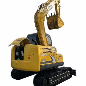 รถขุดตีนตะขาบ Kobelco SK75 สีเหลือง ขนาด 7.5 ตัน รุ่น SK75‑8 มือสอง พร้อมใบมีด ราคาดี - Product Image 1