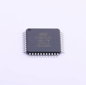 MCU 8-bit ATmega AVR RISC 32KB Flash 5V 44-<b>Pin</b> TQFP - Trays ATMEGA32-16AU - Product Image 1