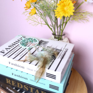 Acchiappasogni Intrecciato con Quarzo Rosa e Cristalli Naturali, Ciondolo per Auto, Decorazione per la Casa, con Scaglie di Ametista - Vendita all'Ingrosso - Product Image 3