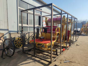 Carruaje Real Clásico para Bodas, Eléctrico y Auxiliar, Transporte Turístico Tirado por Caballos - Product Image 3