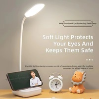 Lampe de bureau LED tactile rechargeable de haute qualité, à intensité variable, pour ordinateur, chevet et lecture