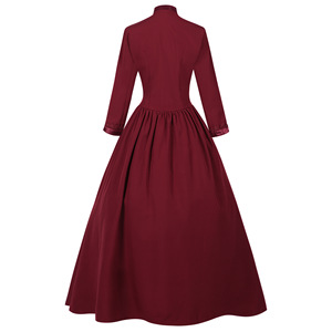 Nuovo Abito Gotico di Halloween, Costume Vintage da Donna Medievale per Cosplay, Vestito da Festa per Carnevale e Spettacoli - Product Image 5