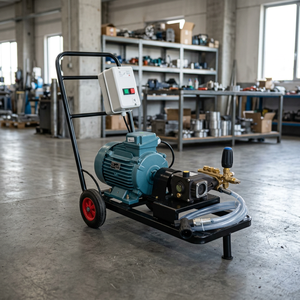New High Quality Diesel-Powered 3 HP Heavy Duty Pressure Washing Jet Machine 150 <b>BAR</b> Durable Cleaners Tools High Pressure - Product Image 4