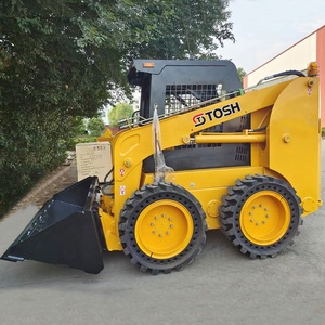 รถตักล้อยาง TOSH พร้อมหัวตัดไม้สำหรับงานป่าไม้และอุปกรณ์เสริมต่างๆ - Product Image 6