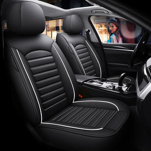 Accesorios Interiores para Automóviles <span class=keywords><strong>2022</strong></span>, Fundas de Asiento de Cuero Universales para BMW, Mercedes Benz, Kia, Clase S, E, X5, Completamente Envolventes - Product Image 5