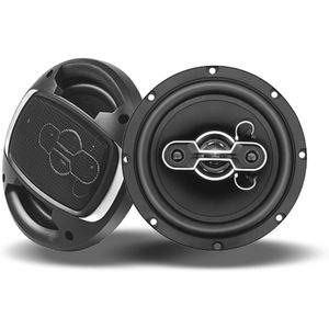 TUMAN Pro 6.5'' 4-Way Coaxial Car Audio Speaker 500 Watt Max Power For Car Door Stereo Sound - Product Image 1