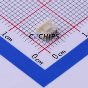 A0800WV-S-03P Wire-to-Board Pin Header SMD,P=0.8mm Connector 1x3P 0.8mm Vertical Mount 3P - Product Image 2