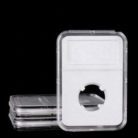Boîtier de présentation double pour pièces de monnaie 14mm-40mm en acrylique avec coussin TPE – Collection de capsules durables de qualité supérieure