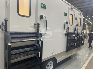 Remolque de Baño Portátil Comercial de Diseño Moderno para Exteriores, con Ducha, Fabricado con Panel Sándwich - Product Image 6