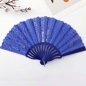 Éventails en plastique découpés à la forme, en PP, faits à la main, écologiques, sur le thème de l'amour, pour mariage, couleur personnalisée - Product Image 2