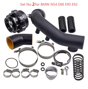 50MM自動車部品ターボインタークーラーチャージパイプキットN54チャージパイプNo.2/No.<span class=keywords><strong>3</strong></span> BMW N54 E88 E90 E92用 - Product Image 2
