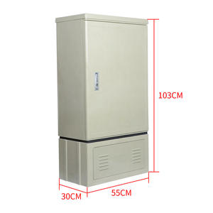 Gabinete de Conexión de Fibra Óptica de 3 ISP y <span class=keywords><strong>1</strong></span> Gabinete, <span class=keywords><strong>192</strong></span> Núcleos, Exterior, Impermeable, Caja de Fusión TCP, FTTH ODC, Montaje en Suelo - Product Image 2