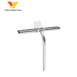 <span class=keywords><strong>Raclette</strong></span> de <span class=keywords><strong>douche</strong></span> adhésive en métal écologique avec ventouse murale en caoutchouc et acier inoxydable pour fenêtres et portes de <span class=keywords><strong>douche</strong></span> domestiques - Product Image 3