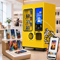Kiosque d'impression UV personnalisable MASUNG P20 pour coques de téléphone – Machine d'impression en libre-service de marque pour chaînes de magasins et centres de divertissement