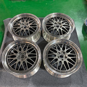 Rines de Aleación Forjados de 2 Piezas Personalizados con Borde Pulido para Autos de Lujo 5x112 5x120 5x114.3 para <span class=keywords><strong>Golf</strong></span> BMW Audi - Product Image 3