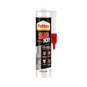 For Henkel PATTEX SP101 Neutral Polymeric Silicone <b>Sealant</b> 280ml Grey Weatherproof Epoxy for Woodworking and Packing <b>Waterproof</b> - Product Image 1