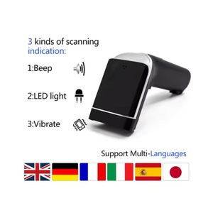 2.4GワイヤレスSV1900スクリーンバーコードスキャナー1D & 2Dハンドヘルド充電ドック付き在庫あり - Product Image 6
