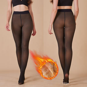 <span class=keywords><strong>Collant</strong></span> Invernali Anti-Freddo e Caldi, Ispessiti con Fodera <span class=keywords><strong>in</strong></span> <span class=keywords><strong>Pile</strong></span>, Sopra il Ginocchio, Trasparenti Color Carne, Veramente Trasparenti - Product Image 1