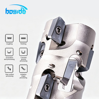BOSIDE BAP400R Fraise à queue en spirale indexable robuste pour centre d'usinage CNC, usinage de face et de finition, OEM