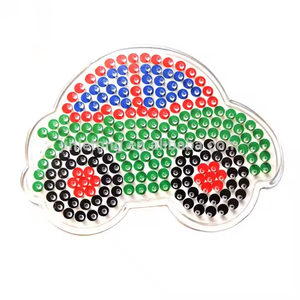 Planche à perles transparente en plastique pour perles thermocollantes Hama et Perler de 5 mm, accessoires pour perles à repasser - Product Image 3