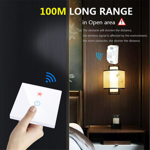Tuya Smart Life APP <span class=keywords><strong>WiFi</strong></span> TOUCH Switch Light RF 433Mhz Wall modulo Timer relè fai da te Google Home Amazon Alexa 110V 220V 10A - Product Image 5