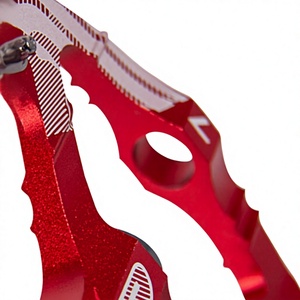 Pédales de vélo en aluminium CNC, vente en gros d'usine, axe 9/16, 3 roulements scellés, broches antidérapantes pour VTT et vélo de route - Product Image 3