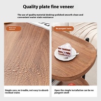 Table basse de style nordique moderne, table d'appoint mobile pour canapé avec rangement sur roulettes, table d'appoint pour salon
