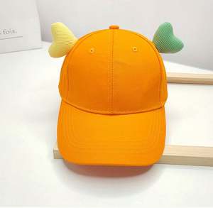 Casquette de baseball pour enfants avec logo personnalisé en relief, design oreilles de dessin animé en coton, visière incurvée, réglable, pour activités scolaires et promotionnelles - Product Image 5