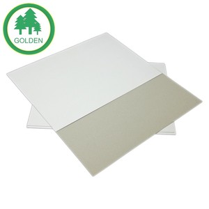Precio de fábrica 250g 300g 350g 400g 70*100CM Papel de cartón dúplex de una cara con reverso gris y blanco para cubiertas de libros en Brasil - Product Image 3