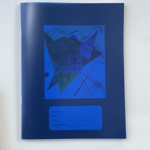 Cahier d'exercices A5 ligné <span class=keywords><strong>français</strong></span> de haute qualité avec couverture en PP et reliure piquée <span class=keywords><strong>à</strong></span> cheval pour les écoles du Sénégal avec logo personnalisé - Product Image 2