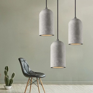 Lámpara Colgante LED Moderna de Cemento Rústico Estilo Americano Retro para Restaurante, Sala de Estar, Cabecera de Cama o Barra - Product Image 5