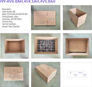 하이 퀄리티 4V 4AH 4V4.5Ah 6V4AH 밀봉 납산 배터리 전자 저울 배터리 - Product Image 3