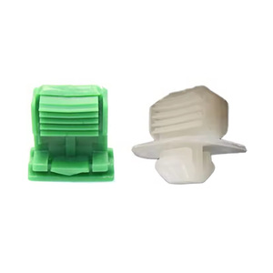 Green <b>Interior</b> Panel Clips For Volkswagen Skoda <b>Cars</b> 14.8x17.4mm 9.9x19.5mm Replacement Auto Fastener - Product Image 4