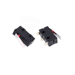 ลิมิตสวิตช์, สวิตช์ปุ่มกด, ไมโครสวิตช์, แบบไม่มีก้าน, ขาตั้งกล้อง 5A250V ของแท้ KW11-3Z - Product Image 1