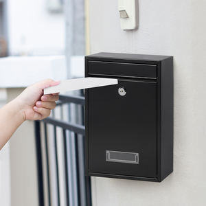 Fabricant de boîte aux lettres étanche pour l'extérieur en acier avec grand montage mural - Product Image 6